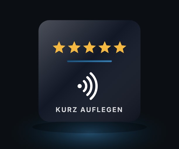 NFC-Bewertungsplatte